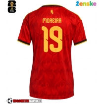 Ženske Nogometnih dresov Belgija Diego Moreira #19 Domači SP 2026 Kratki rokavi